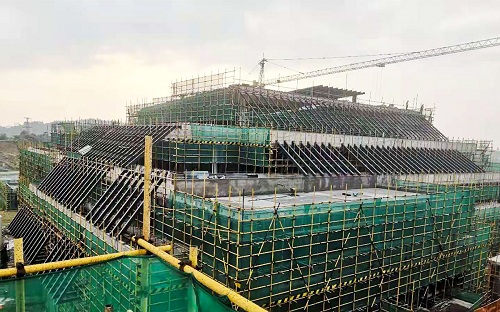 異性鋼結構建筑圖